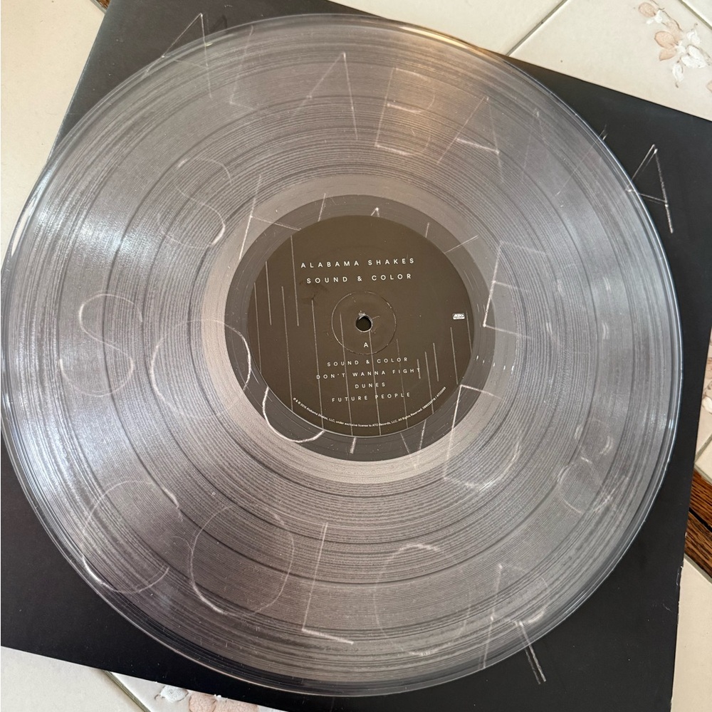 CLEAR VINYL Limited Edition Vinyl Sound & Color - Alabama Shakes